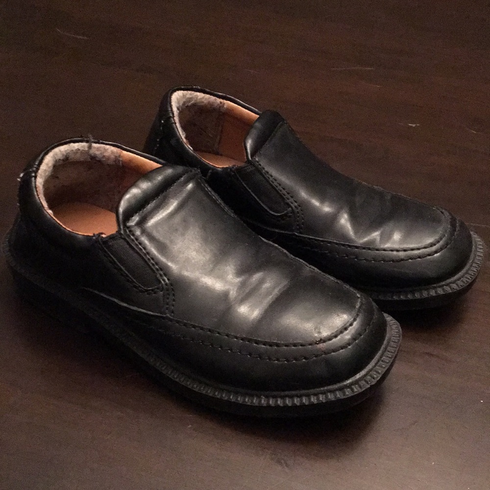 Black Leather Dress Shoes